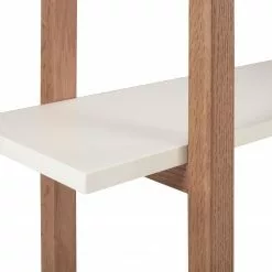 Mørteens Bücherregal Store I - Eiche teilmassiv - Weiß / Eiche -Büromöbel Verkaufsgeschäft 1000113301 180905 07483204 GALLERYIMAGES P000000001000113301