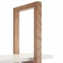 Mørteens Bücherregal Store I - Eiche teilmassiv - Weiß / Eiche -Büromöbel Verkaufsgeschäft 1000113301 180905 07483207 GALLERYIMAGES P000000001000113301