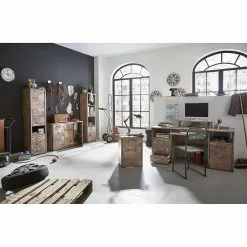 Schildmeyer Schreibtisch Harkon I - Eiche Panama Dekor -Büromöbel Verkaufsgeschäft 1000113388 181113 08520007 MOOD GALLERYIMAGES P000000001000113388 mood