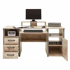 Schildmeyer Schreibtisch Harkon I - Eiche Findus Dekor -Büromöbel Verkaufsgeschäft 1000113390 181113 08520119 GALLERYIMAGES P000000001000113390