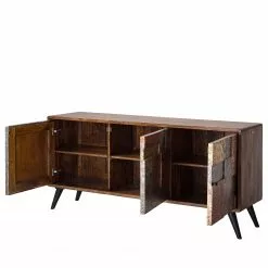 Wolf-Möbel Sideboard Orient - Akazie massiv / Metall - Mehrfarbig 23 Wolf-Möbel Sideboard Orient - Akazie massiv / Metall - Mehrfarbig -Büromöbel Verkaufsgeschäft 1000114122 200512 14063300026 DETAILS P000000001000114122