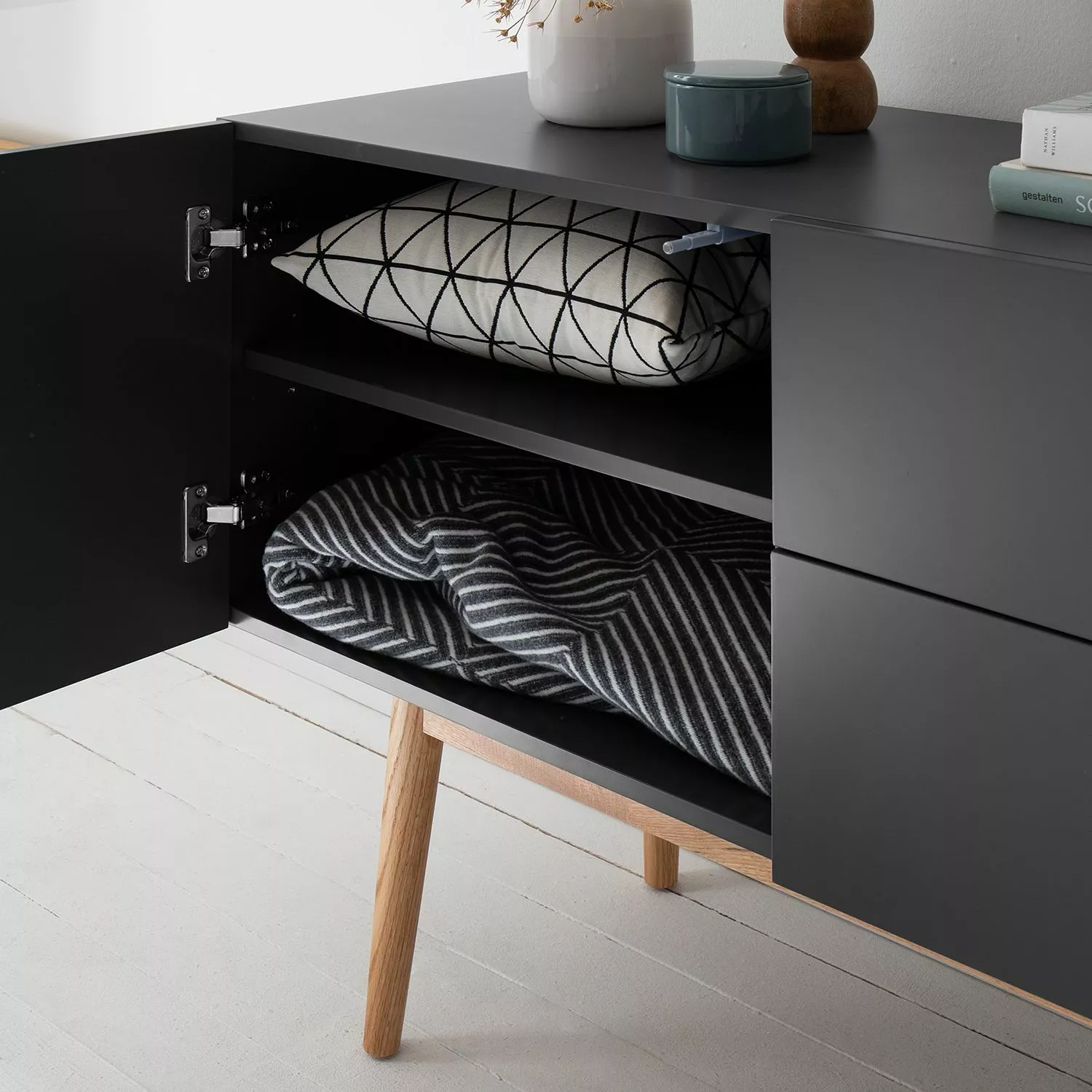 Mørteens Sideboard Lindholm III - Grau 11 Mørteens Sideboard Lindholm III - Grau – Bild 9