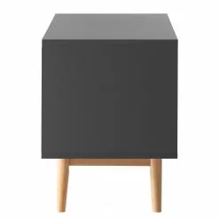 Mørteens Sideboard Lindholm V - Eiche teilmassiv - Grau / Eiche -Büromöbel Verkaufsgeschäft 1000119258 190206 08381800010 GALLERYIMAGES P000000001000119258