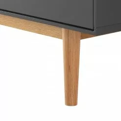 Mørteens Sideboard Lindholm V - Eiche teilmassiv - Grau / Eiche -Büromöbel Verkaufsgeschäft 1000119258 190206 08381800014 GALLERYIMAGES P000000001000119258