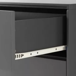 Mørteens Sideboard Lindholm V - Eiche teilmassiv - Grau / Eiche -Büromöbel Verkaufsgeschäft 1000119258 190206 08381800015 GALLERYIMAGES P000000001000119258