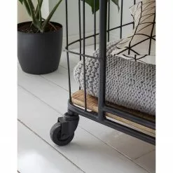 Ars manufacti Regal Namber II - Mango massiv / Metall - Mango / Schwarz -Büromöbel Verkaufsgeschäft 1000122518 210129 15182300003 DETAILS P000000001000122518