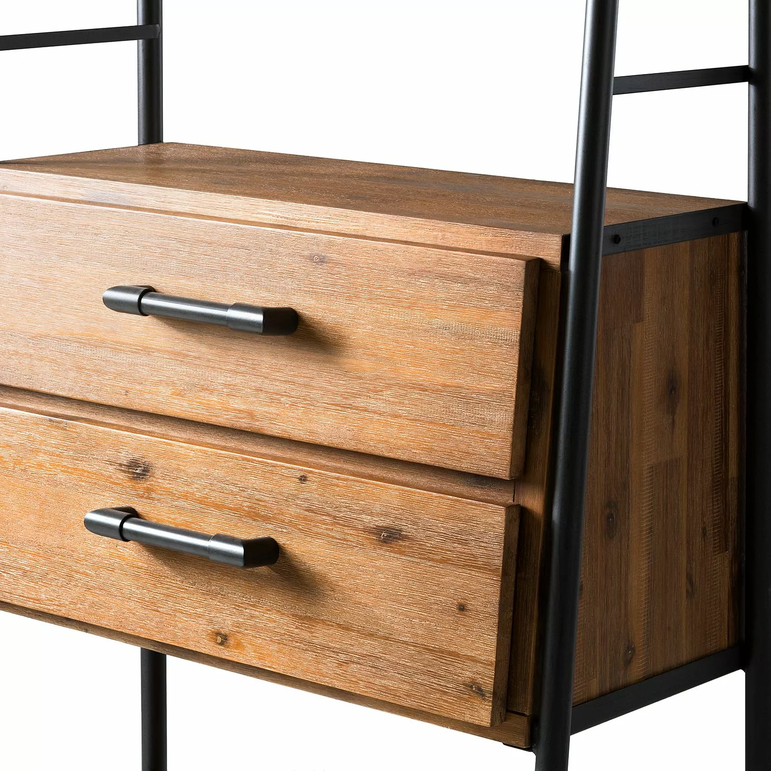 Ars manufacti Regal Atelier IV - Akazie massiv / Metall - Akazie Braun / Anthrazit 9 Ars manufacti Regal Atelier IV - Akazie massiv / Metall - Akazie Braun / Anthrazit – Bild 7