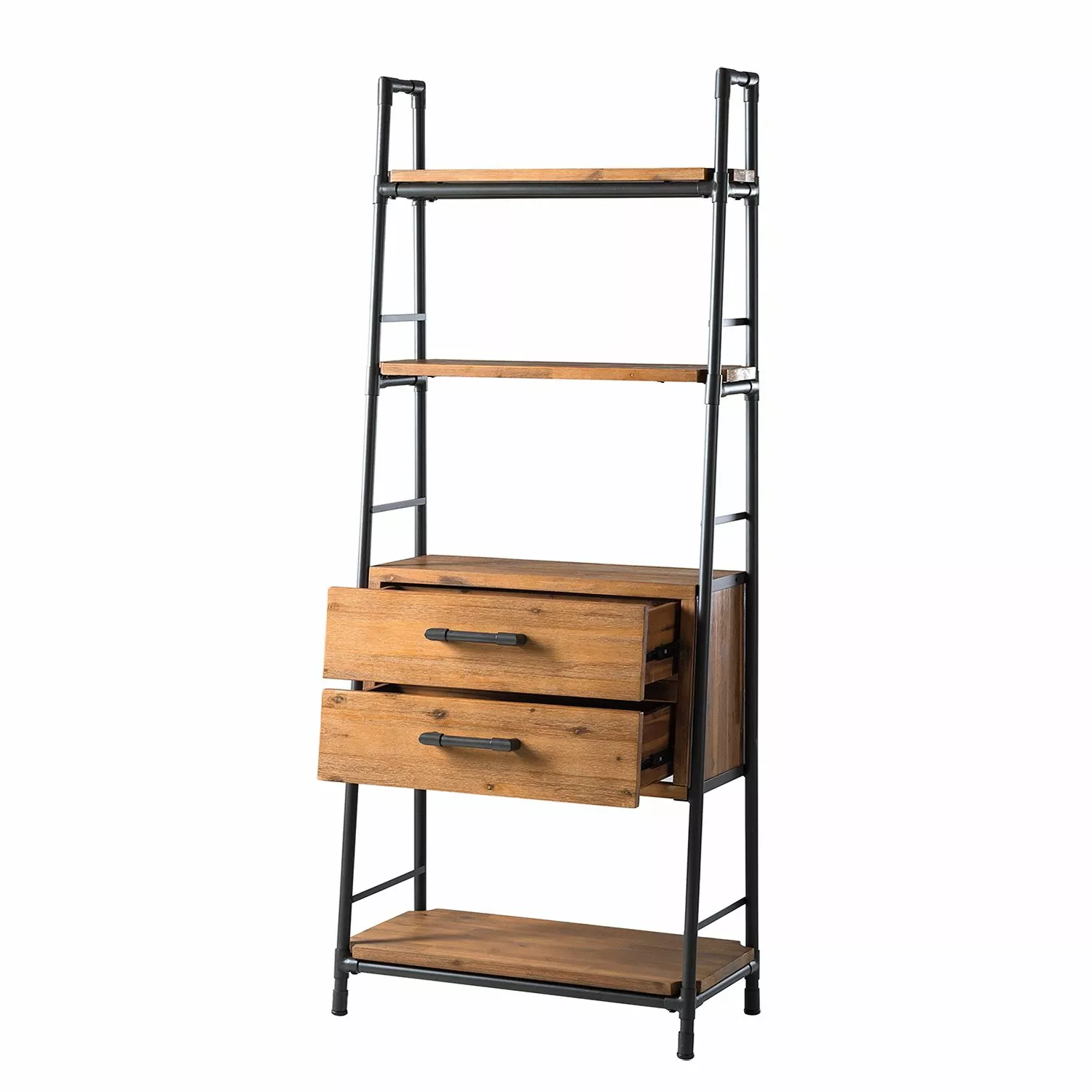 Ars manufacti Regal Atelier IV - Akazie massiv / Metall - Akazie Braun / Anthrazit 10 Ars manufacti Regal Atelier IV - Akazie massiv / Metall - Akazie Braun / Anthrazit – Bild 8