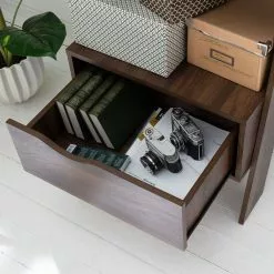 Mørteens Regal Gjora - Gummibaum teilmassiv - Walnuss -Büromöbel Verkaufsgeschäft 1000123440 190321 17262400004 GALLERYIMAGES P000000001000123440