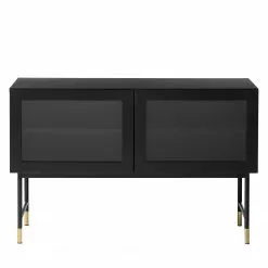 Studio Copenhagen Kommode Luuk - Matt Schwarz / Gold -Büromöbel Verkaufsgeschäft 1000123483 190201 08204300002 GALLERYIMAGES P000000001000123483