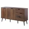 Mørteens Sideboard Gjora - Gummibaum teilmassiv - Walnuss 1 Mørteens Sideboard Gjora - Gummibaum teilmassiv - Walnuss -Büromöbel Verkaufsgeschäft 1000123698 190201 06504100010 IMAGE P000000001000123698