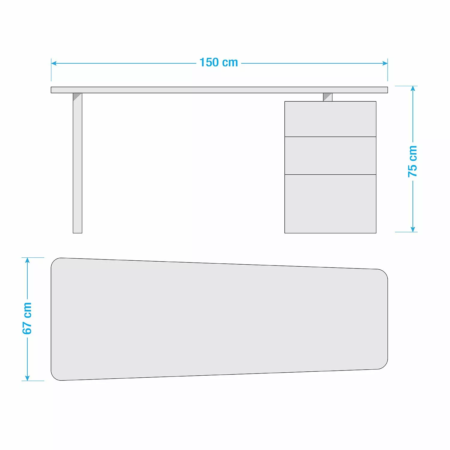 Ars Natura Schreibtisch Tarva - Asteiche 9 Ars Natura Schreibtisch Tarva - Asteiche – Bild 7