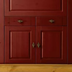 Maison Belfort Sekretär Bergen - Kiefer Rot / Kiefer Laugenfarbig -Büromöbel Verkaufsgeschäft 1000125642 211122 08323802217 DETAILS P000000001000125642