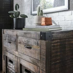 Ars manufacti Kommode Keyport I - Mango massiv -Büromöbel Verkaufsgeschäft 1000125868 190523 11144700004 GALLERYIMAGES P000000001000125868