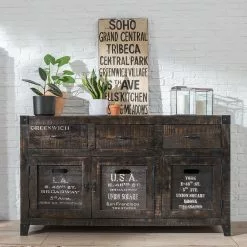 Ars manufacti Sideboard Keyport II - Mango massiv -Büromöbel Verkaufsgeschäft 1000125891 190523 11145500040 MOOD GALLERYIMAGES P000000001000125891 mood