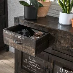 Ars manufacti Sideboard Keyport II - Mango massiv -Büromöbel Verkaufsgeschäft 1000125891 190523 11145600044 GALLERYIMAGES P000000001000125891