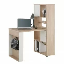 Maja Möbel Schreibtischkombination Grove - Eiche Sonoma Dekor -Büromöbel Verkaufsgeschäft 1000126636 180723 12550740 GALLERYIMAGES P000000001000126636