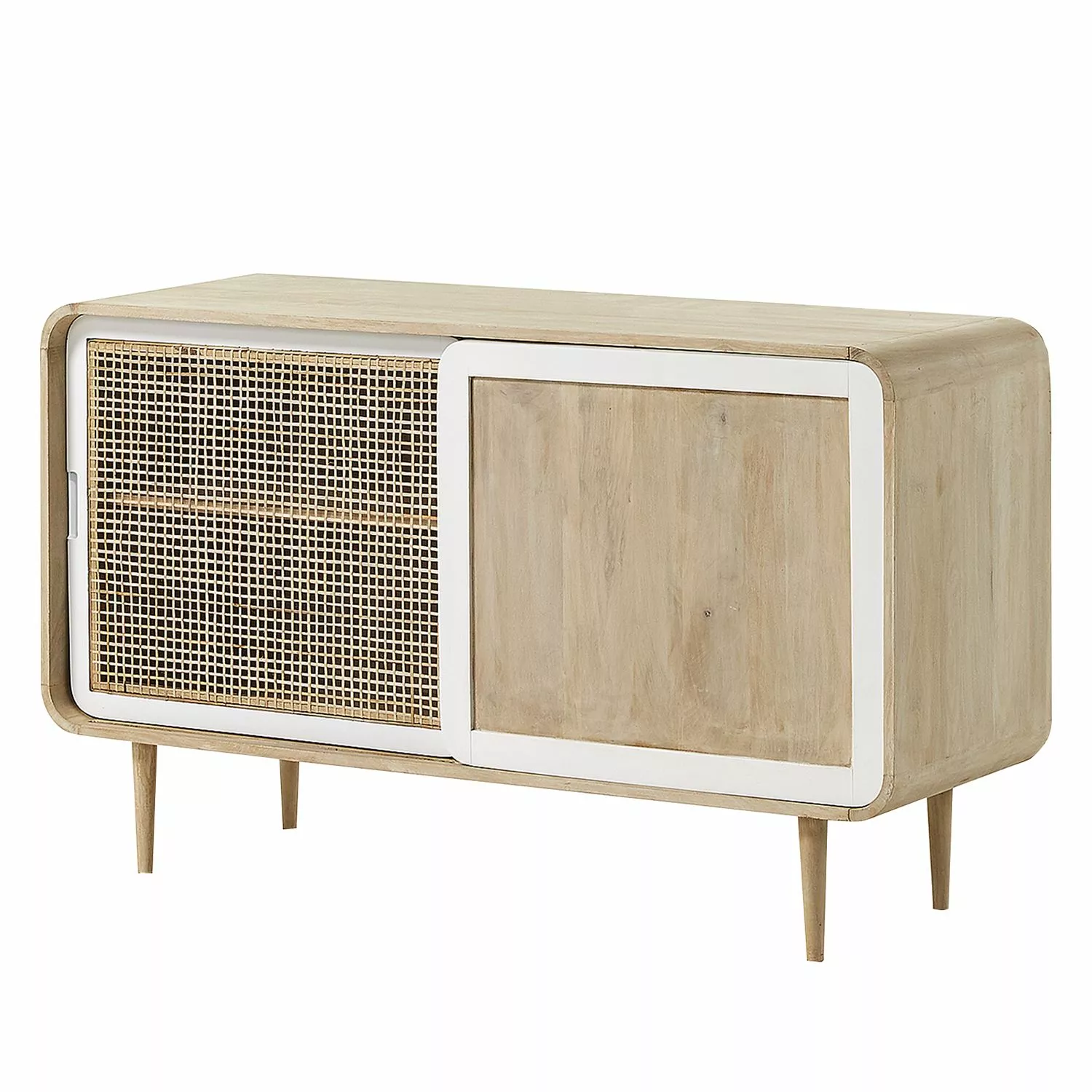 Norrwood Sideboard Gunnebo - Mango massiv - Mango / Weiß 3 Norrwood Sideboard Gunnebo - Mango massiv - Mango / Weiß