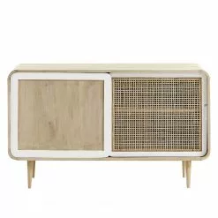 Norrwood Sideboard Gunnebo - Mango massiv - Mango / Weiß 10 Norrwood Sideboard Gunnebo - Mango massiv - Mango / Weiß -Büromöbel Verkaufsgeschäft 1000127301 180810 15411906 GALLERYIMAGES P000000001000127301