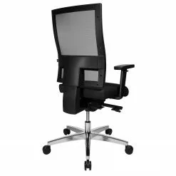 Topstar Bürodrehstuhl Sitness 60 - Webstoff / Aluminium - Schwarz -Büromöbel Verkaufsgeschäft 1000127459 180807 17584716 GALLERYIMAGES P000000001000127459