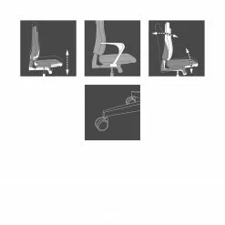 Topstar Bürodrehstuhl Chairman 70 ll - Echtleder / Aluminium - Schwarz / Chrom -Büromöbel Verkaufsgeschäft 1000127467 180807 17584840 ICON GALLERYIMAGES P000000001000127467 icon seal