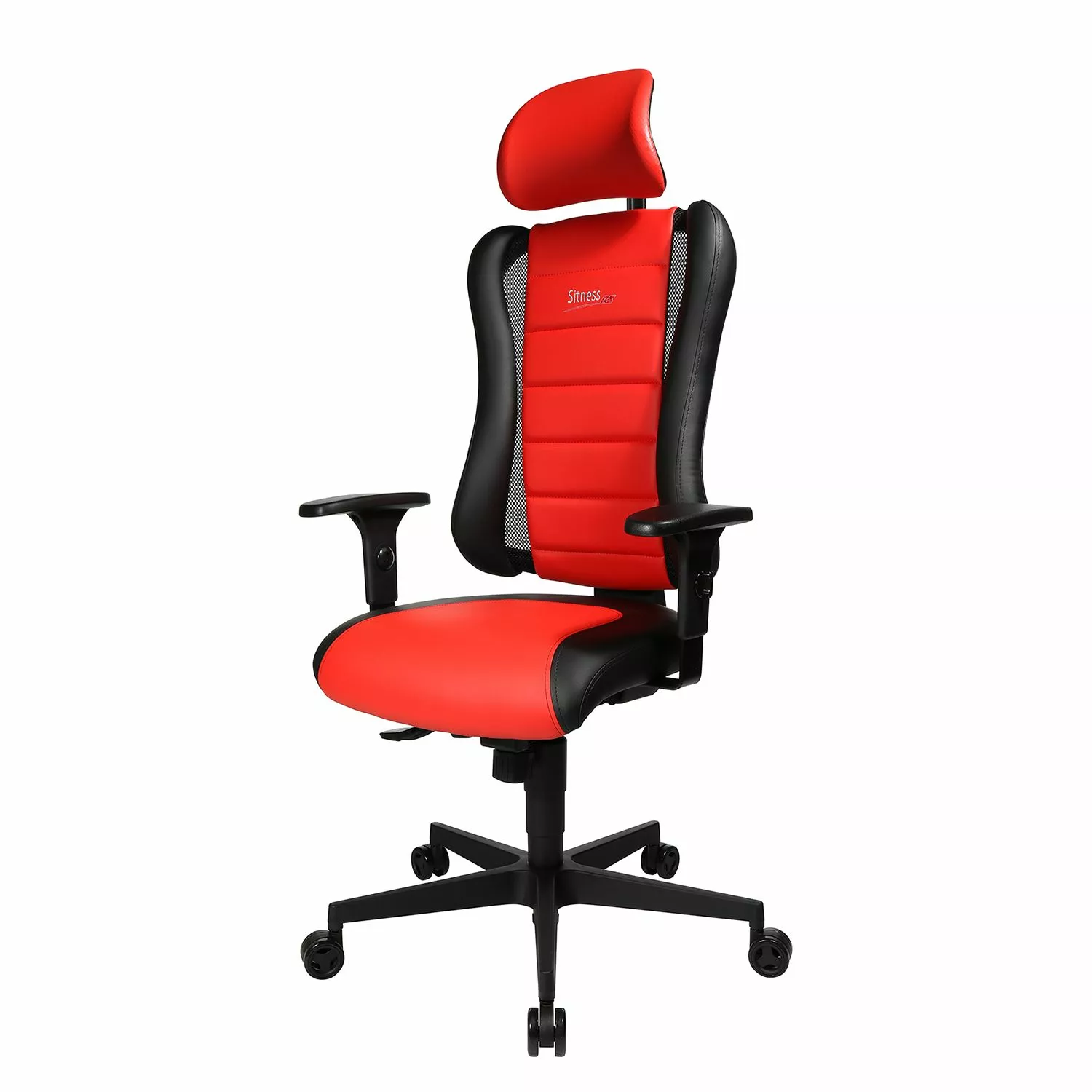 Topstar Gaming Chair Sitness RS - Kunstleder - Rot / Schwarz 3 Topstar Gaming Chair Sitness RS - Kunstleder - Rot / Schwarz