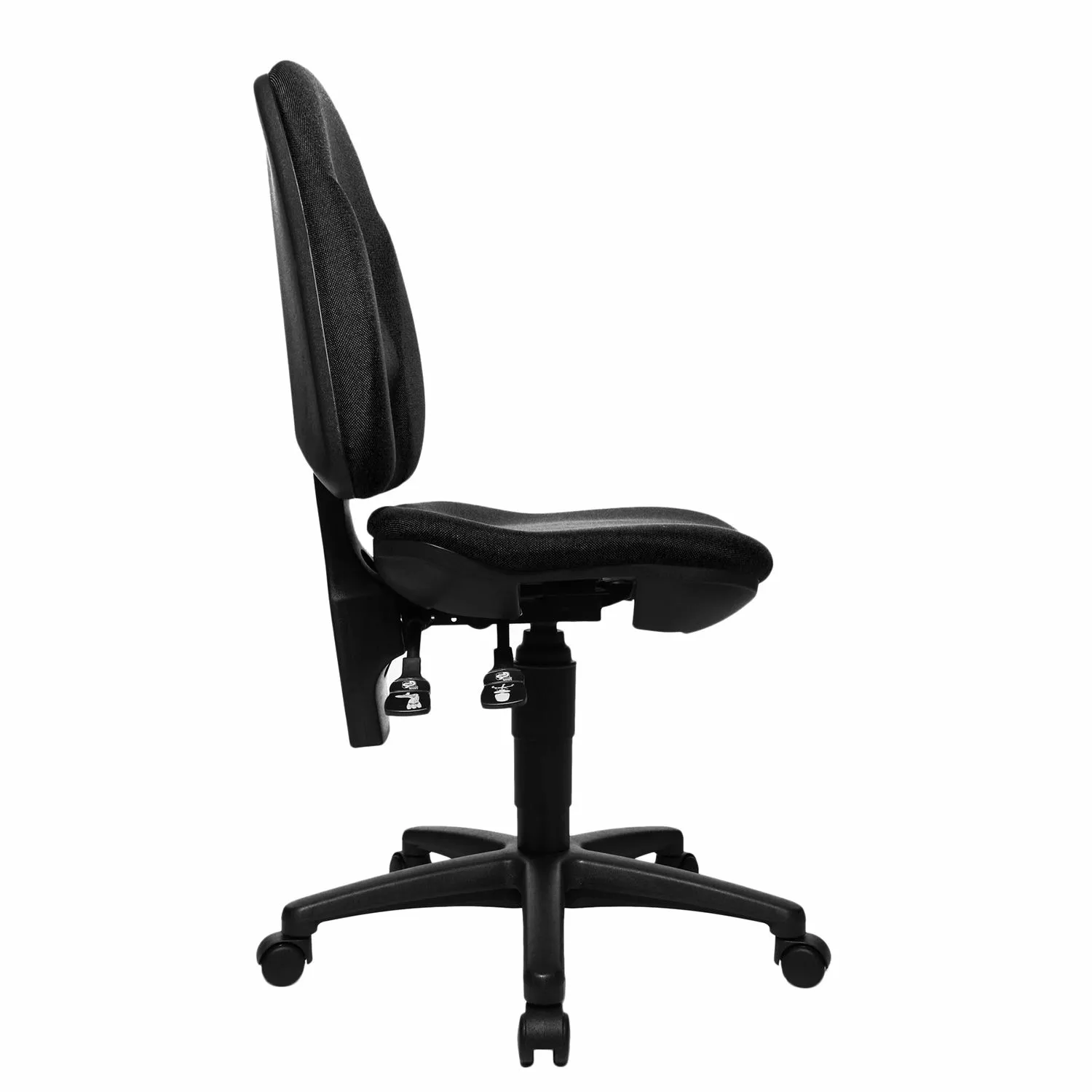 Topstar Bürodrehstuhl Point 30 - Webstoff - Schwarz 8 Topstar Bürodrehstuhl Point 30 - Webstoff - Schwarz – Bild 6