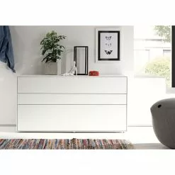 Now! by hülsta Sideboard hülsta now easy II - Lack Reinweiß -Büromöbel Verkaufsgeschäft 1000127796 181004 11135202 MOOD GALLERYIMAGES P000000001000127796 mood