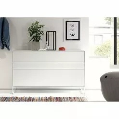 Now! by hülsta Sideboard hülsta now easy II - Lack Reinweiß -Büromöbel Verkaufsgeschäft 1000127796 181004 11135203 MOOD GALLERYIMAGES P000000001000127796 mood