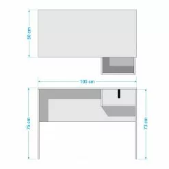 Tenzo Schreibtisch Uno - Grau -Büromöbel Verkaufsgeschäft 1000132548 181115 07552911 GALLERYIMAGES P000000001000132548