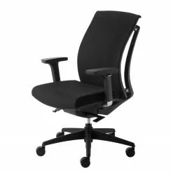 Mayer Sitzmöbel Bürodrehstuhl Erick - Mischgewebe - Schwarz