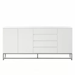 Fredriks Sideboard Zaddy I - Weiß / Schwarz -Büromöbel Verkaufsgeschäft 1000134689 190524 08011500015 GALLERYIMAGES P000000001000134689