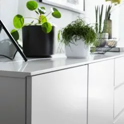 Fredriks Sideboard Zaddy I - Weiß / Schwarz -Büromöbel Verkaufsgeschäft 1000134689 190723 16140800011 MOOD DETAILS P000000001000134689 mood