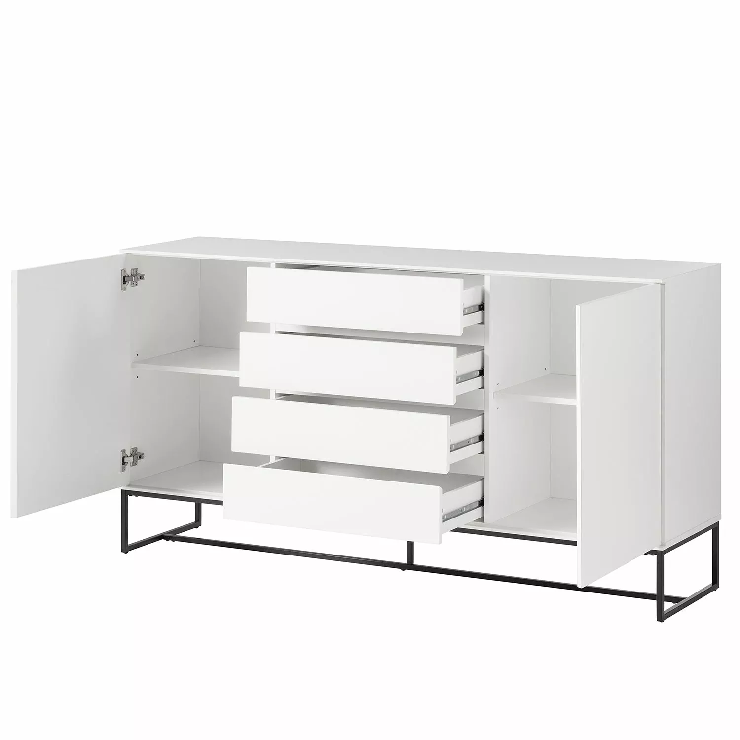 Fredriks Sideboard Zaddy II - Weiß 12 Fredriks Sideboard Zaddy II - Weiß – Bild 10