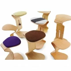 Mayer Sitzmöbel Hocker myERCOLINO - Laneve-Wolle / Echtholzfunier - Anthrazit -Büromöbel Verkaufsgeschäft 1000137053 181116 132402173 GALLERYIMAGES P000000001000137053