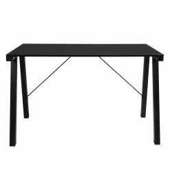 Loftscape Schreibtisch Heby - Glas / Metall - Schwarz -Büromöbel Verkaufsgeschäft 1000138417 181106 11125203 GALLERYIMAGES P000000001000138417