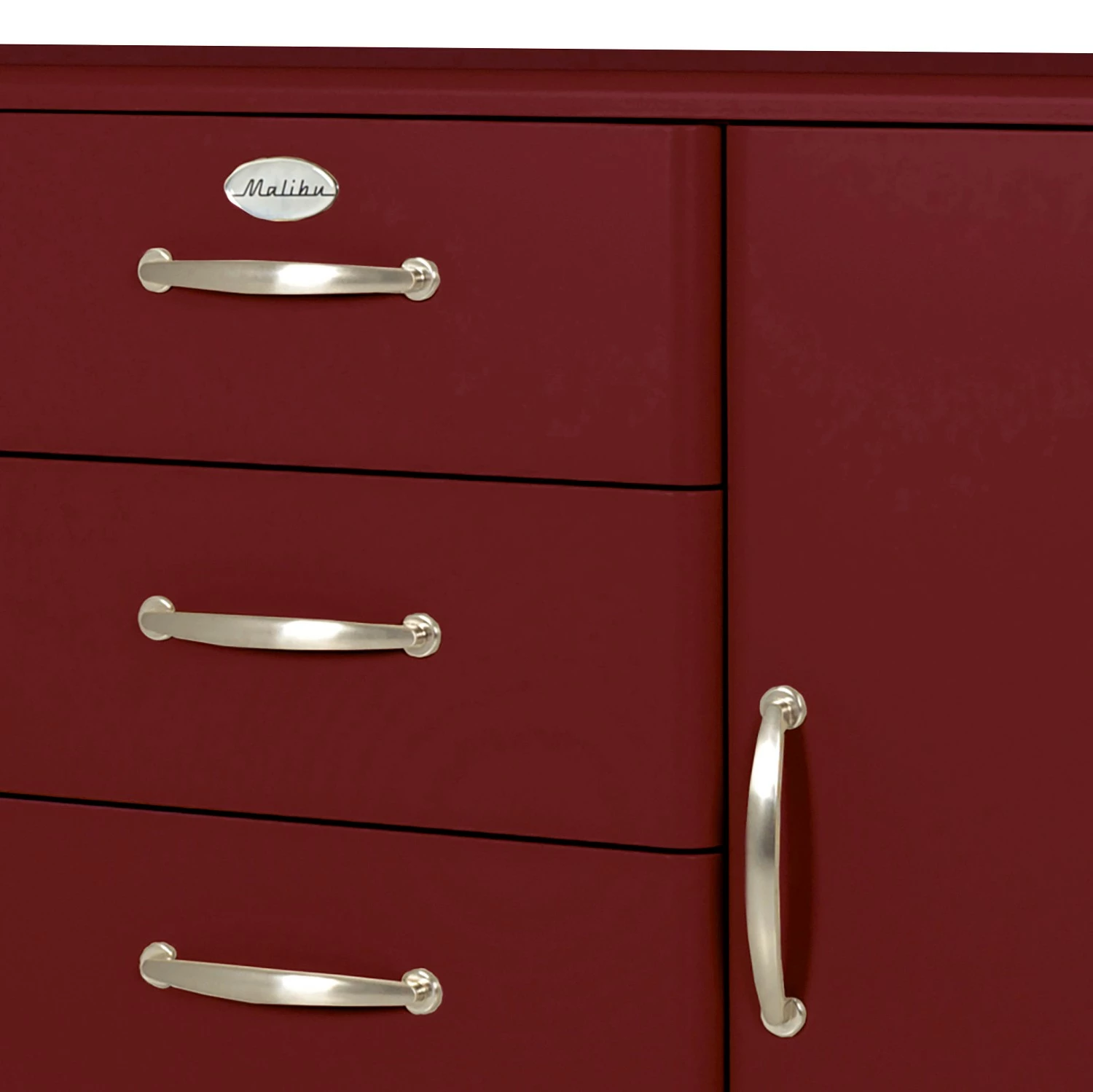 Tenzo Sideboard Malibu I - Weinrot 5 Tenzo Sideboard Malibu I - Weinrot – Bild 3