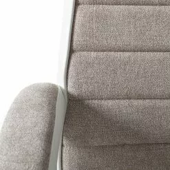 Furnitive Chefsessel Austinmer - Mikrofaser / Kunstleder - Beige / Weiß -Büromöbel Verkaufsgeschäft 1000147208 200812 14125100006 DETAILS P000000001000147208