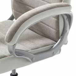 Furnitive Chefsessel Austinmer - Mikrofaser / Kunstleder - Beige / Weiß -Büromöbel Verkaufsgeschäft 1000147208 200812 14125100007 DETAILS P000000001000147208