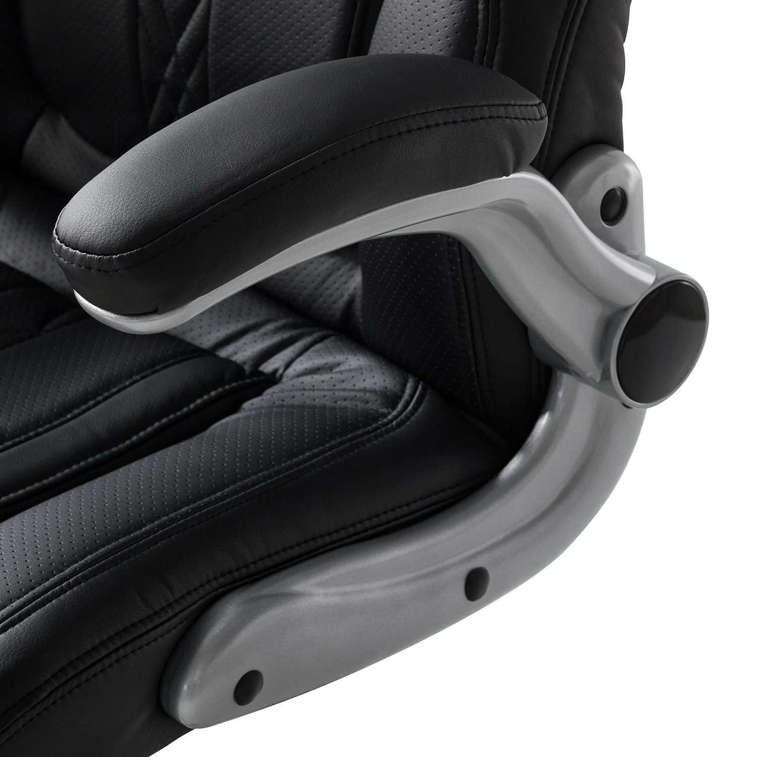Furnitive Chefsessel Baylor XXL Kunstleder - Microfaser / Kunststoff - Schwarz 14 Furnitive Chefsessel Baylor XXL Kunstleder - Microfaser / Kunststoff - Schwarz – Bild 12