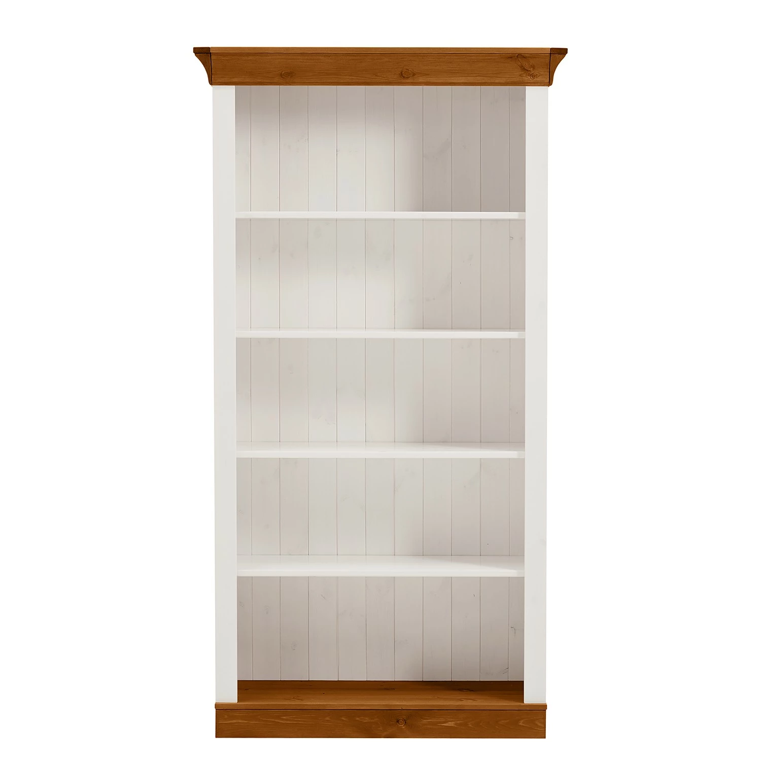 Maison Belfort Regal Bergen I - Kiefer massiv - Kiefer Weiß / Kiefer Bernstein 5 Maison Belfort Regal Bergen I - Kiefer massiv - Kiefer Weiß / Kiefer Bernstein – Bild 3