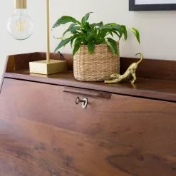 Ars manufacti Sekretär Baxley - Akazie massiv / Metall - Akazie / Gold -Büromöbel Verkaufsgeschäft 1000149741 200207 10193200015 DETAILS P000000001000149741