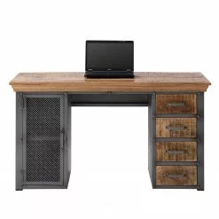 Ars manufacti Schreibtisch Hunter II - Mango massiv / Metall - Mango / Silber 17 Ars manufacti Schreibtisch Hunter II - Mango massiv / Metall - Mango / Silber -Büromöbel Verkaufsgeschäft 1000150447 210630 15210600006 DETAILS P000000001000150447