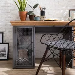 Ars manufacti Schreibtisch Hunter II - Mango massiv / Metall - Mango / Silber 23 Ars manufacti Schreibtisch Hunter II - Mango massiv / Metall - Mango / Silber -Büromöbel Verkaufsgeschäft 1000150447 210630 15210700012 DETAILS P000000001000150447