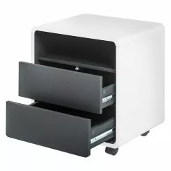 Loftscape Rollcontainer Cooks Hill - Matt Anthrazit / Matt Weiß -Büromöbel Verkaufsgeschäft 1000150738 190110 15124600009 GALLERYIMAGES P000000001000150738