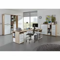 Maja Möbel Aktenschrank Set Plus III - Farbe - Weiß / Eiche Dekor 12 Maja Möbel Aktenschrank Set Plus III - Farbe - Weiß / Eiche Dekor -Büromöbel Verkaufsgeschäft 1000152696 190123 10093300049 MOOD GALLERYIMAGES P000000001000152696 mood