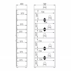 Maja Möbel Aktenschrank Set Plus III - Farbe - Weiß / Eiche Dekor 15 Maja Möbel Aktenschrank Set Plus III - Farbe - Weiß / Eiche Dekor -Büromöbel Verkaufsgeschäft 1000152696 190123 10093300052 GALLERYIMAGES P000000001000152696