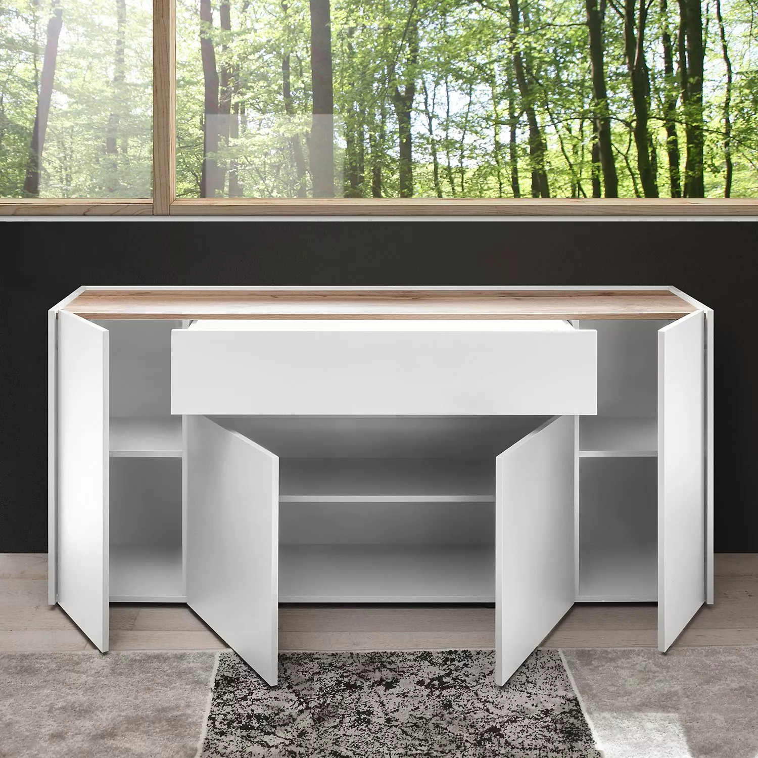 Loftscape Sideboard Sandkas - Weiß 6 Loftscape Sideboard Sandkas - Weiß – Bild 4