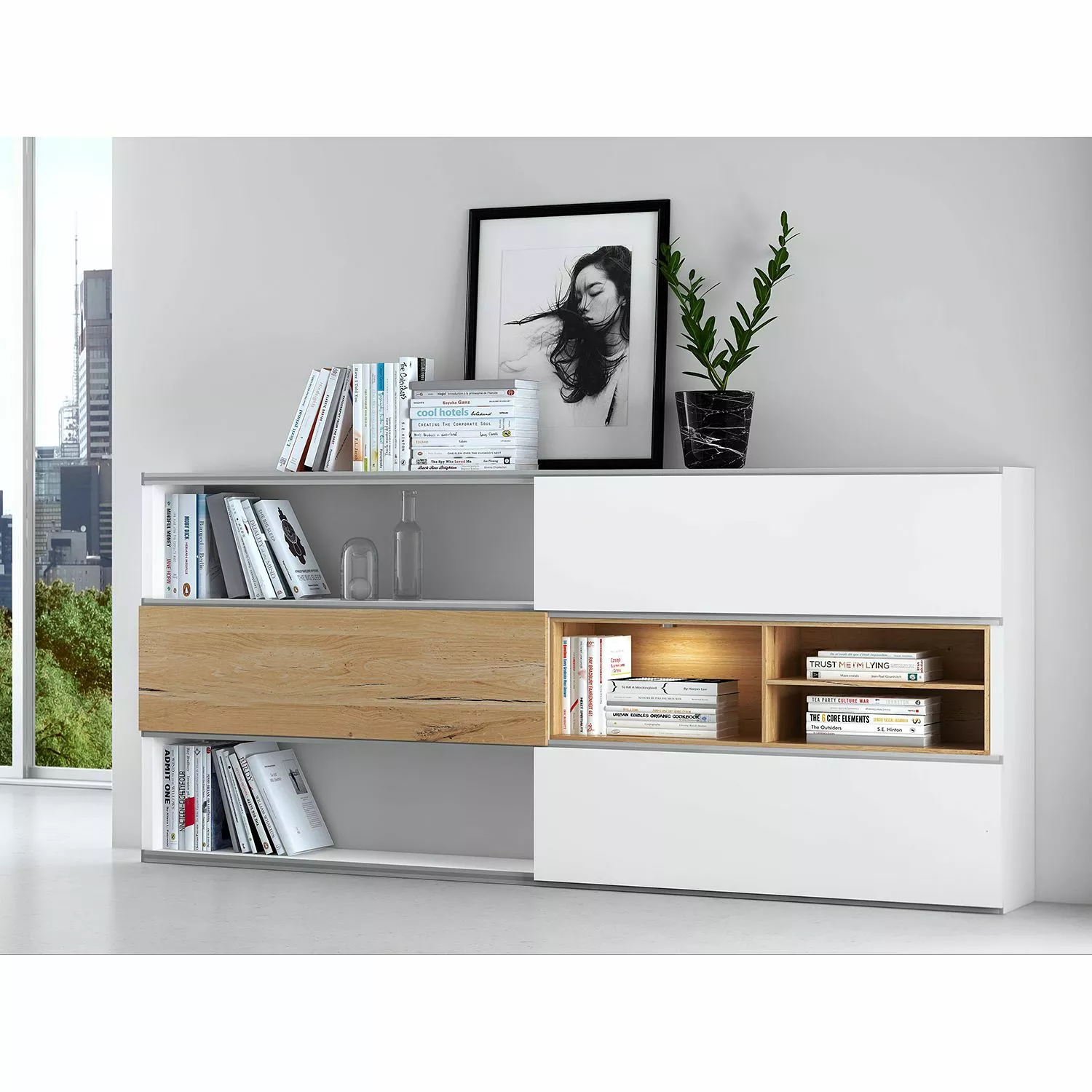 Loftscape Sideboard Emporior - Wildeiche Dekor 4 Loftscape Sideboard Emporior - Wildeiche Dekor – Bild 2