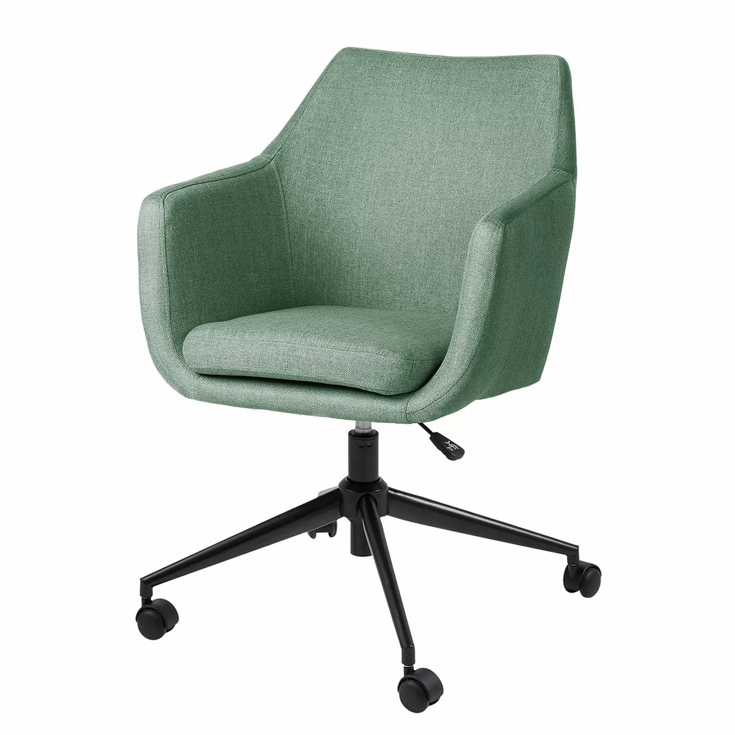 Mørteens Bürodrehstuhl Nicholas II - Webstoff Cors: Mintgrau - Schwarz 3 Mørteens Bürodrehstuhl Nicholas II - Webstoff Cors: Mintgrau - Schwarz